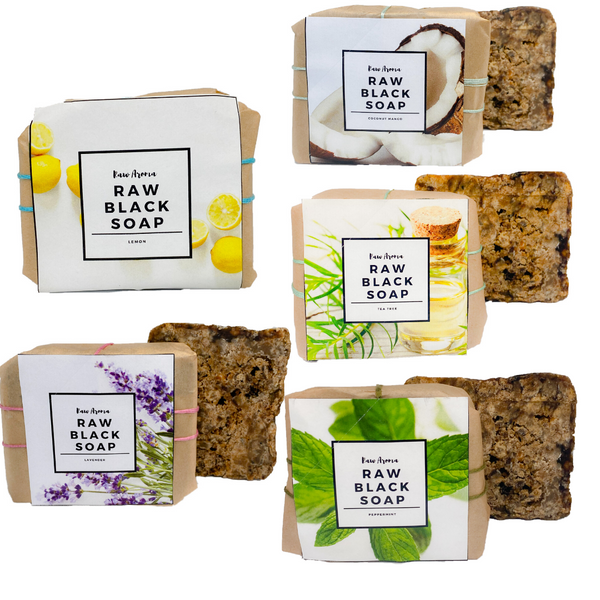 Infused African Black Soap