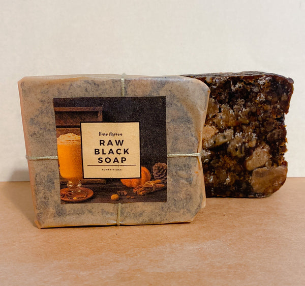 Pumpkin Chai Black Soap